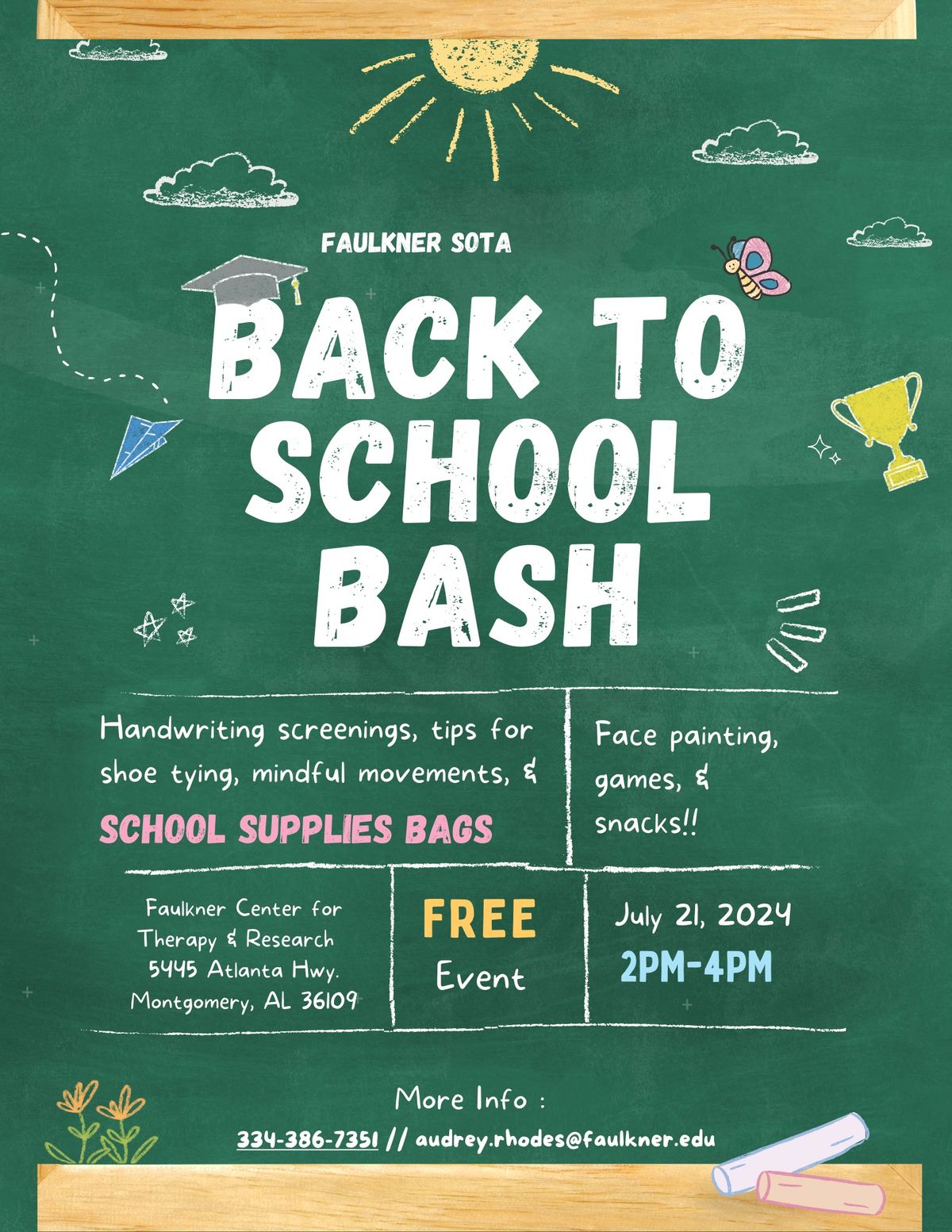 Back to School Bash ???