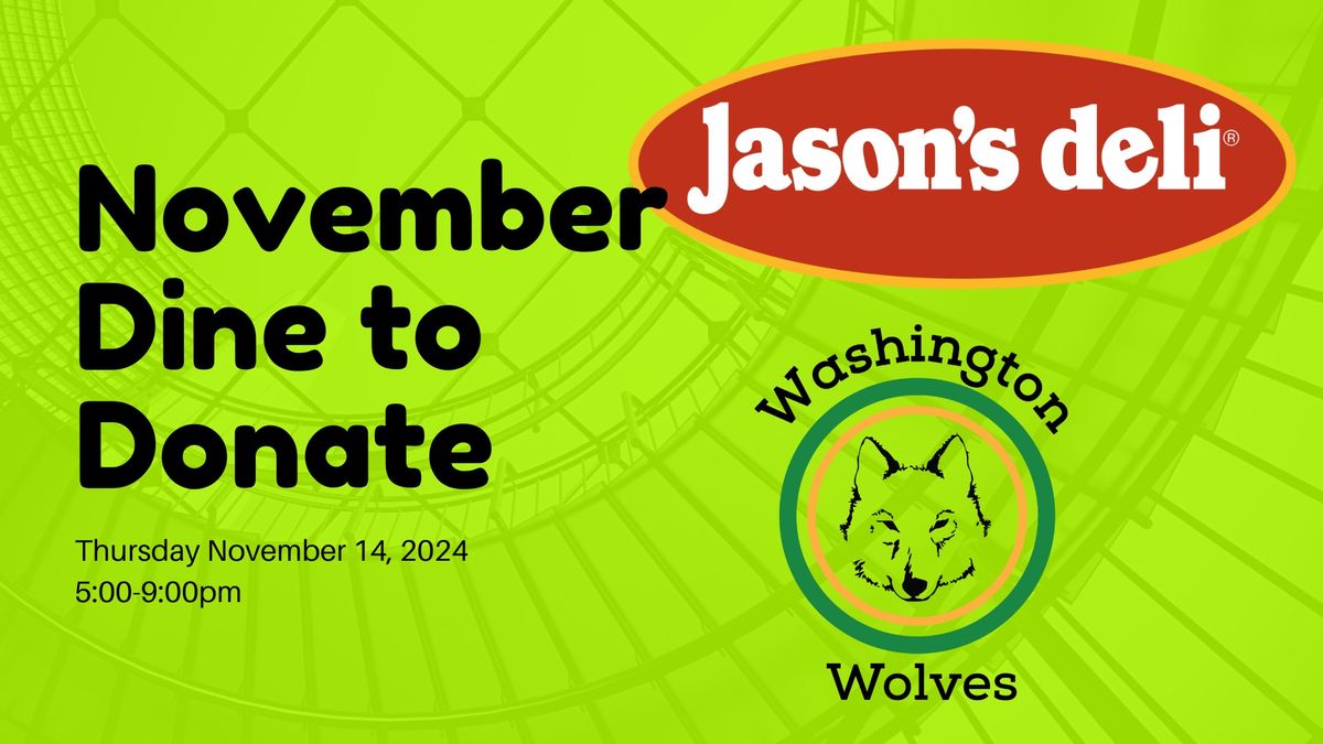 Jason's Deli Dine to Donate-November-Washington School