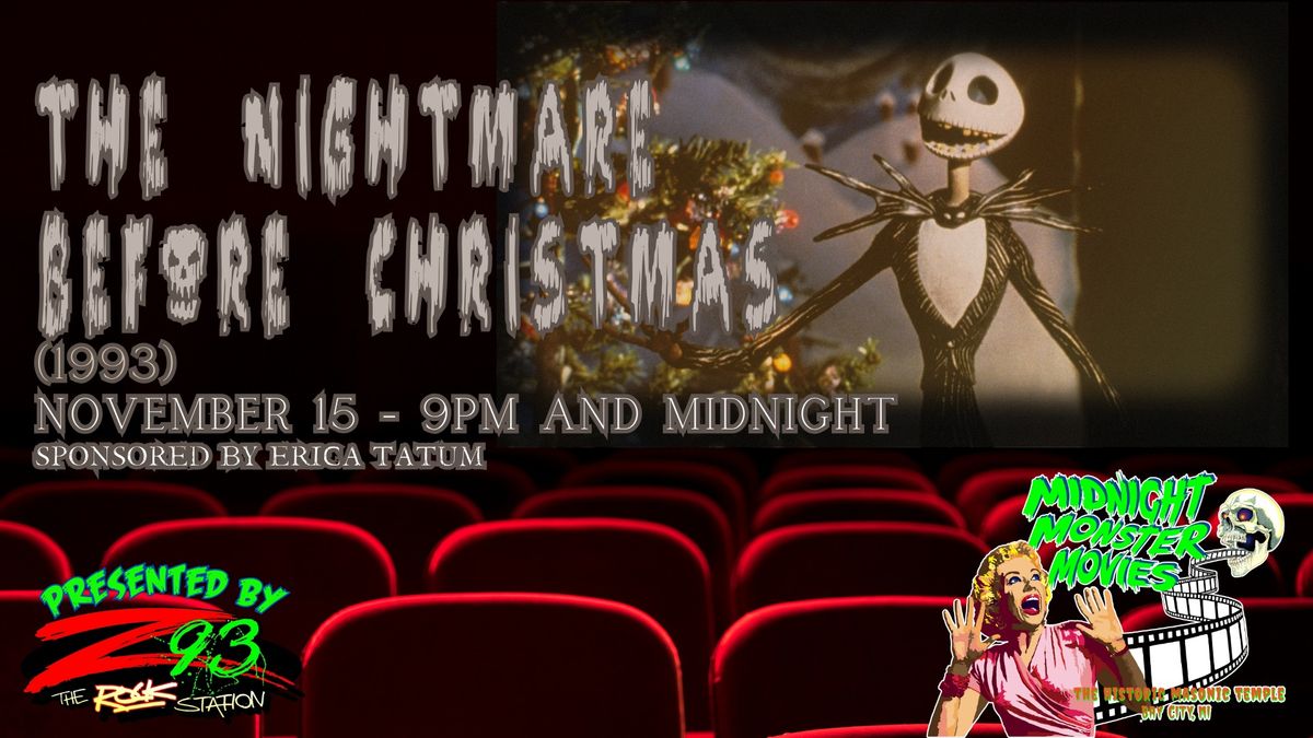 Midnight Monster Movies: THE NIGHTMARE BEFORE CHRISTMAS (1993)