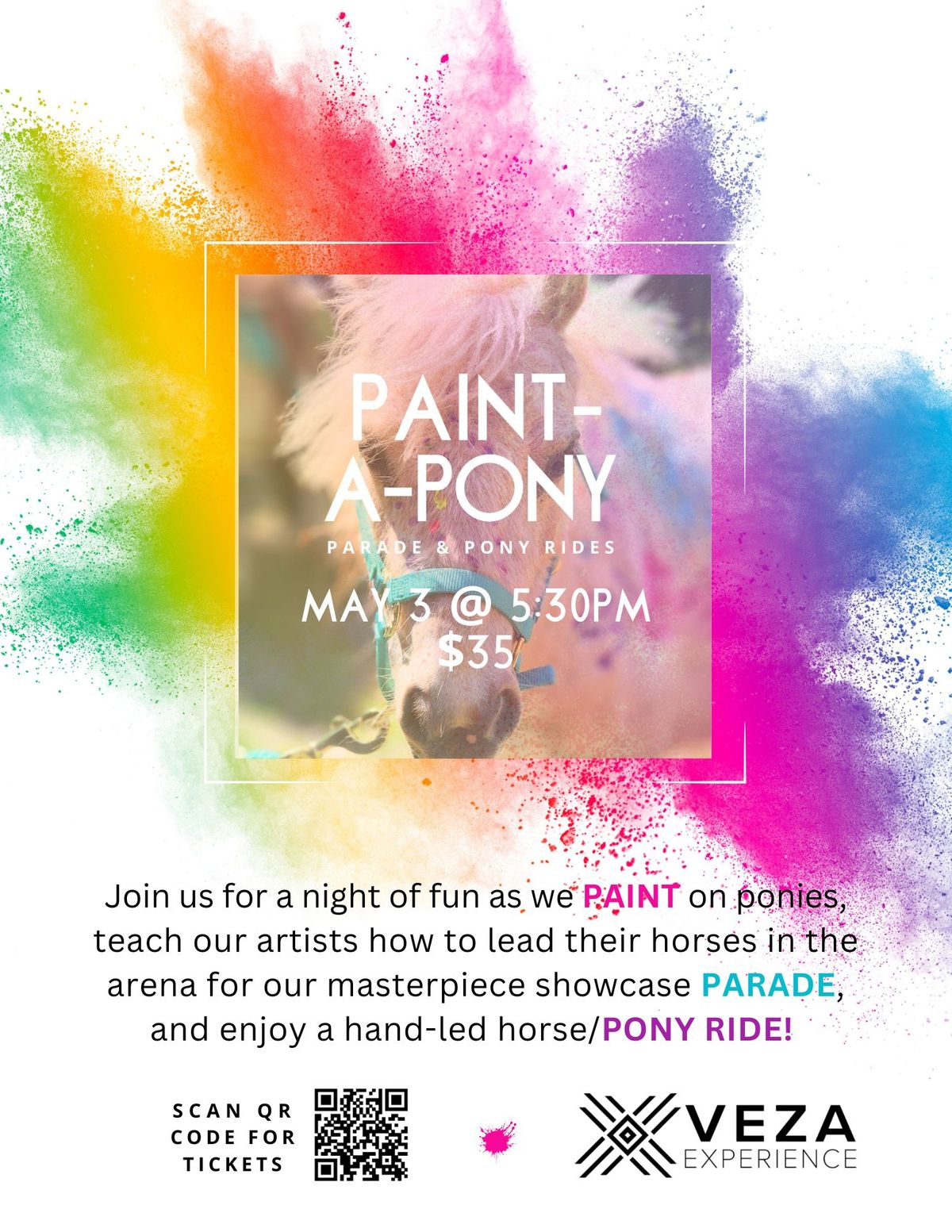 Paint-a-Pony, Artist Parade, & Pony Rides!!!