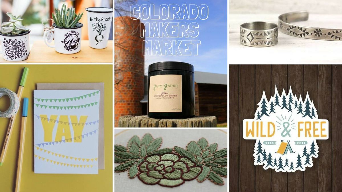 Colorado Makers Holiday Market - Two Days!