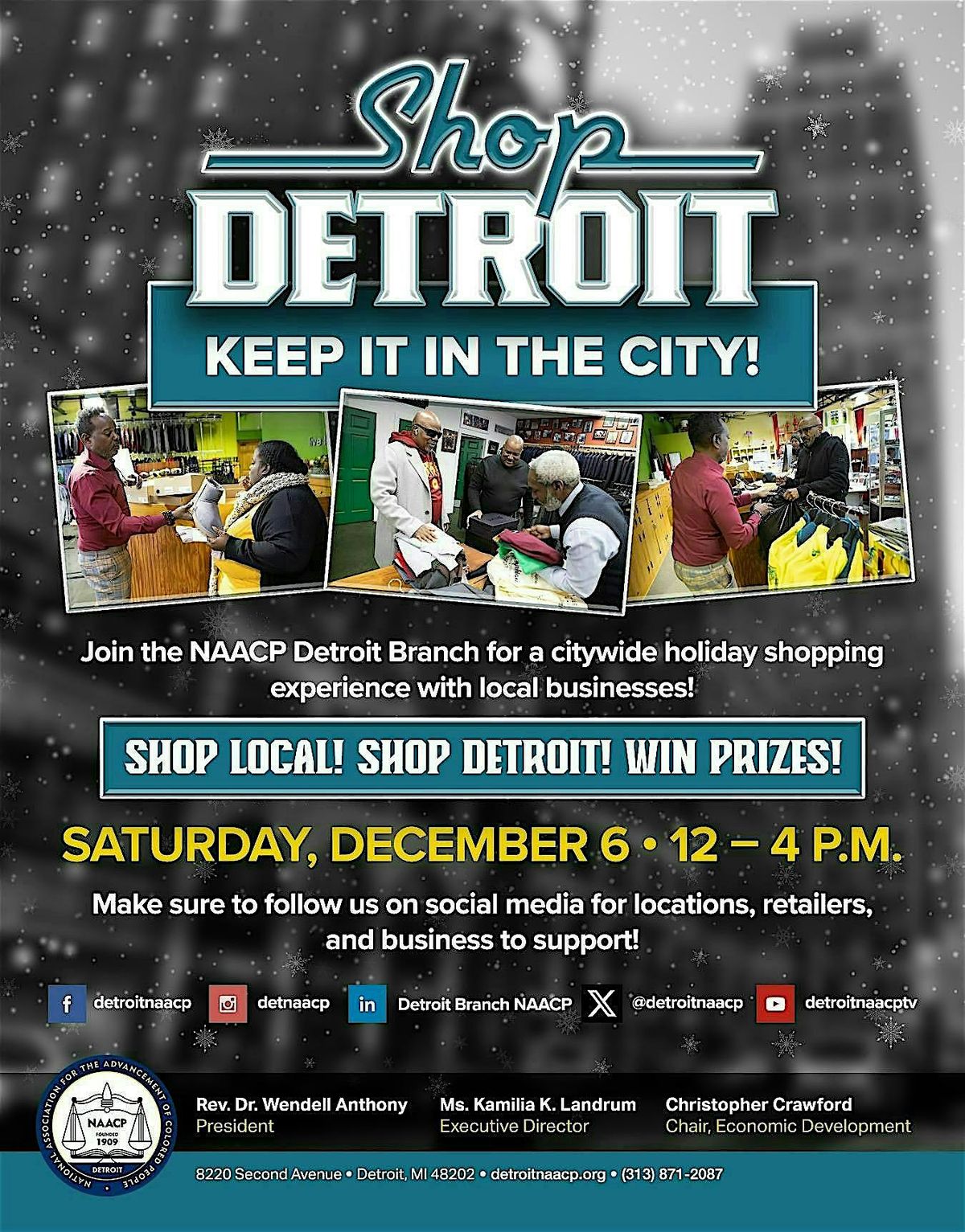 NAACP Detroit Presents Shop Detroit: "Keep It in the City"