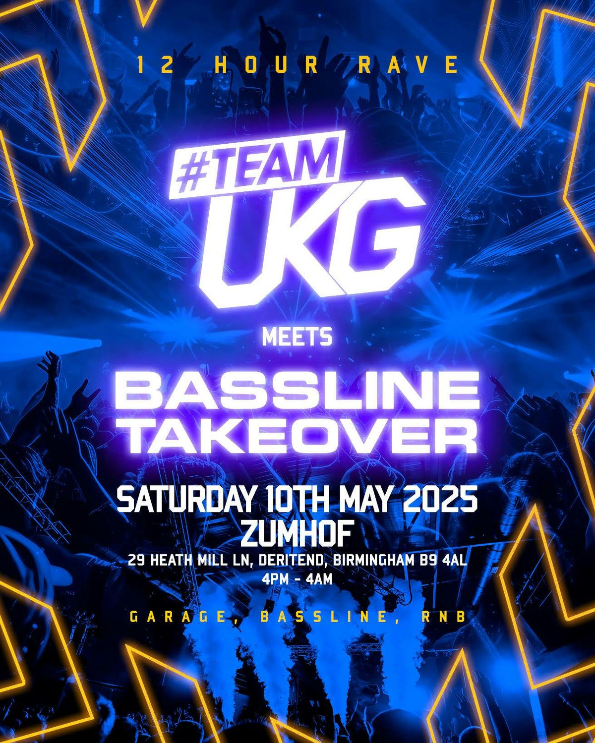 Team UKG &amp; Bassline Takeover (12 hour rave)