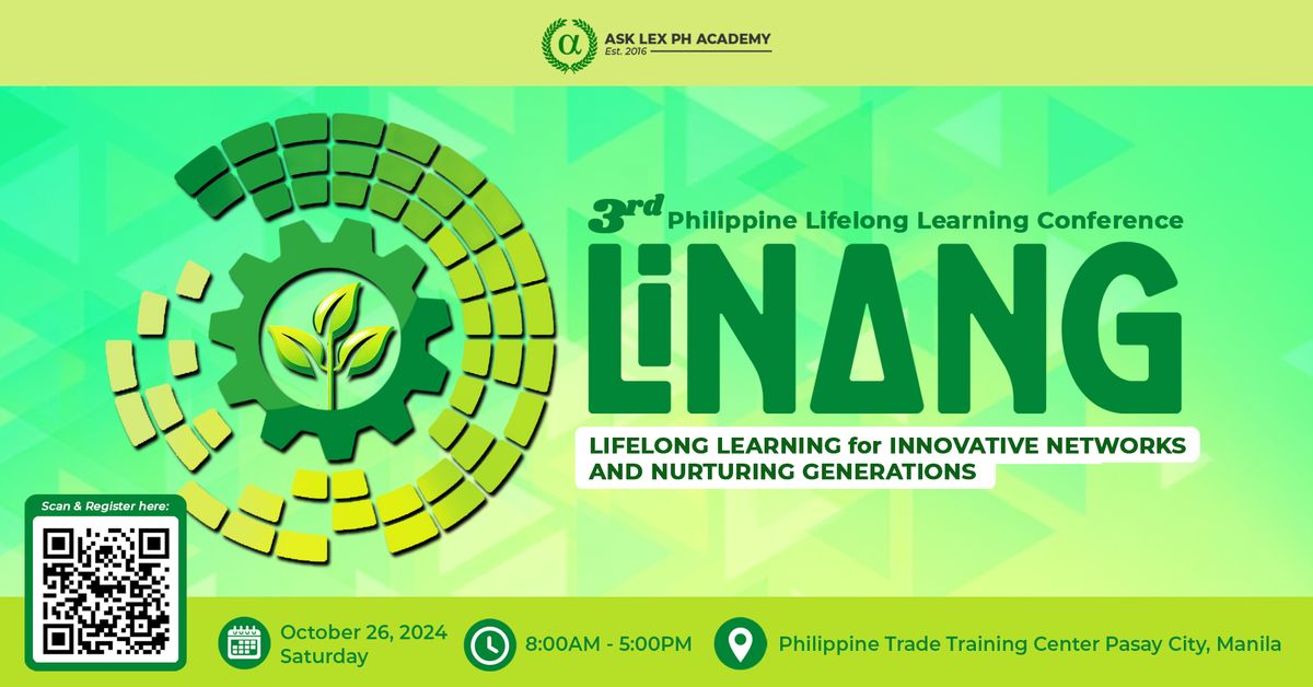 LINANG | The 3rd Philippine Lifelong Learning Conference