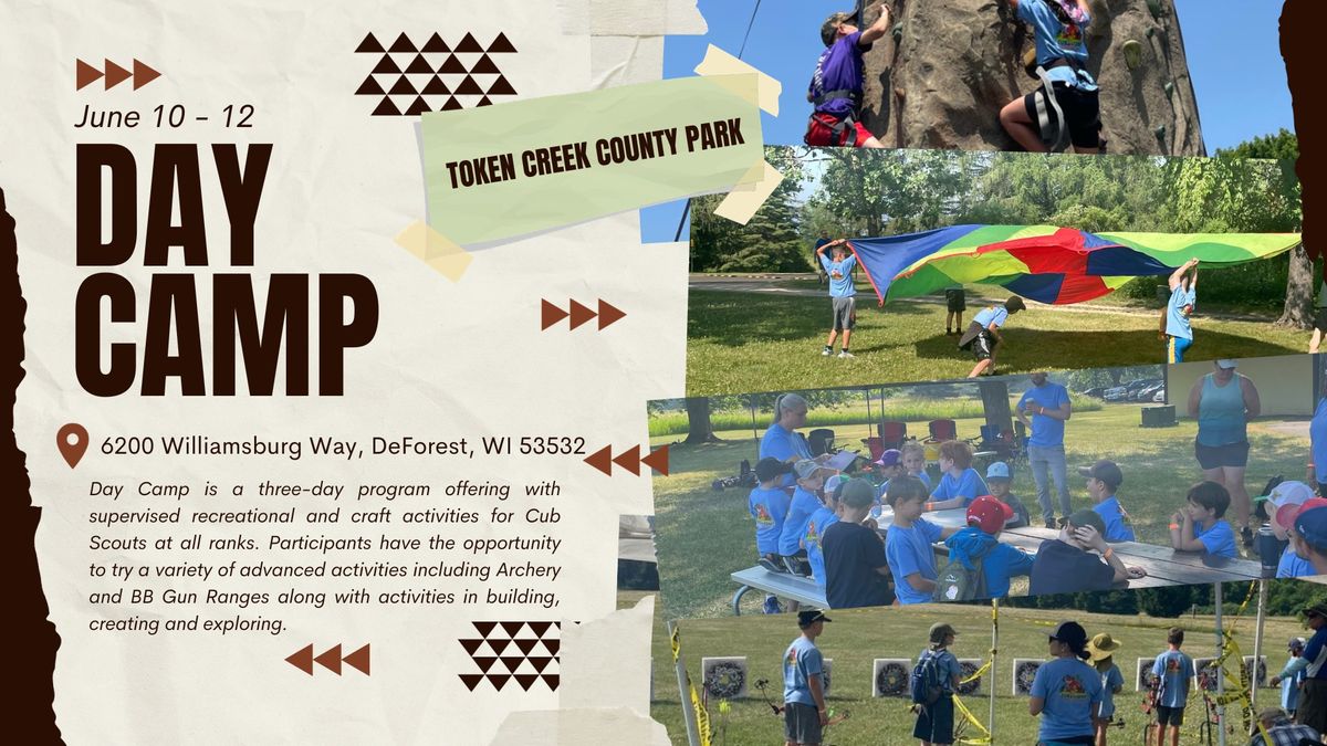 Day Camp at Token Creek County Park