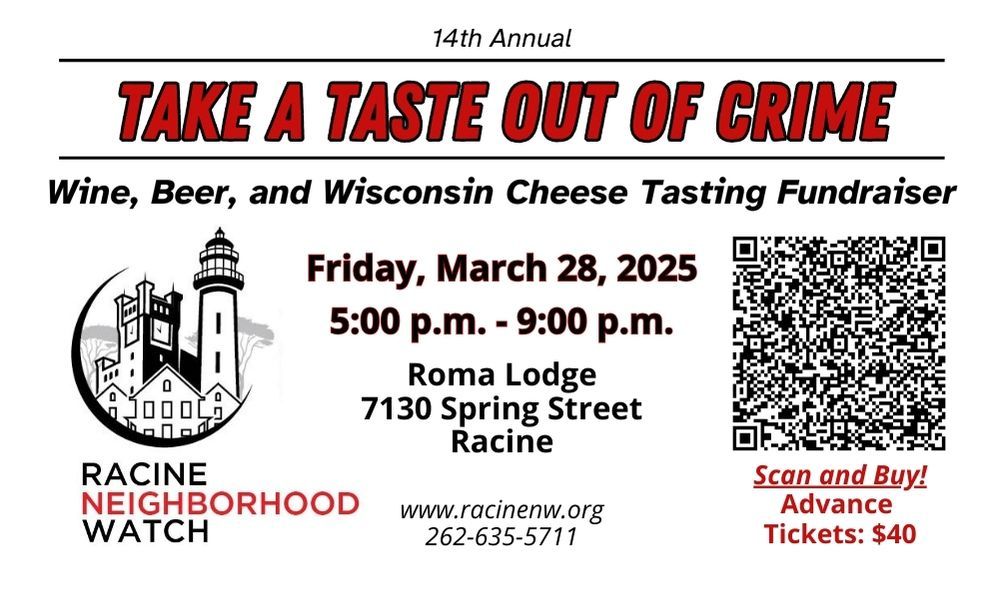 14th Annual Take a Taste Out of Crime 