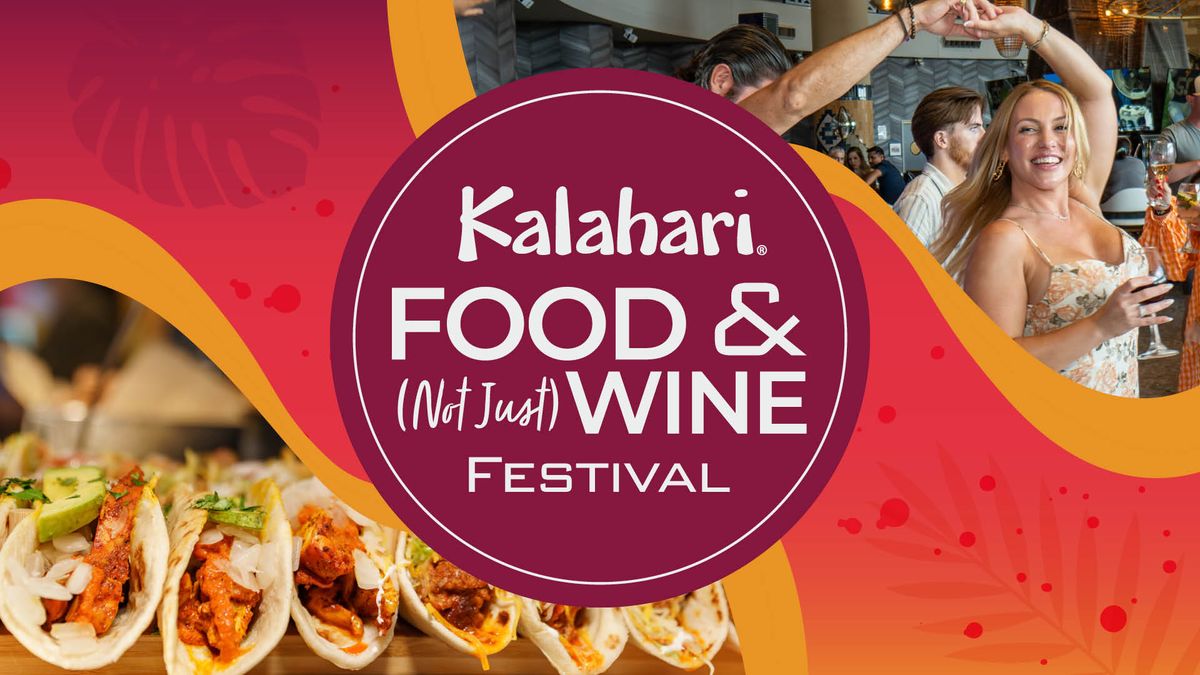 Kalahari Food & (Not Just) Wine Festival