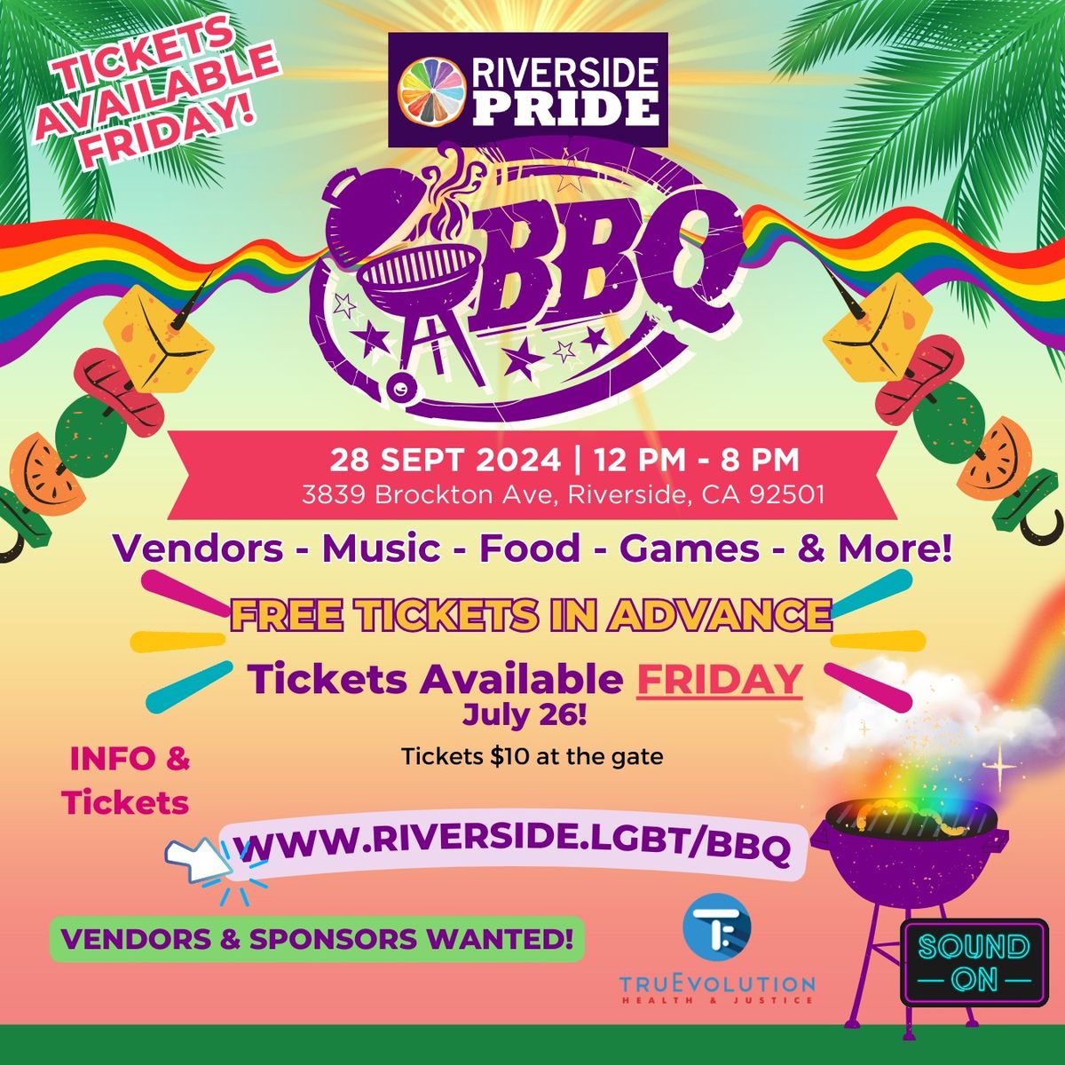 Riverside Pride BBQ Jam