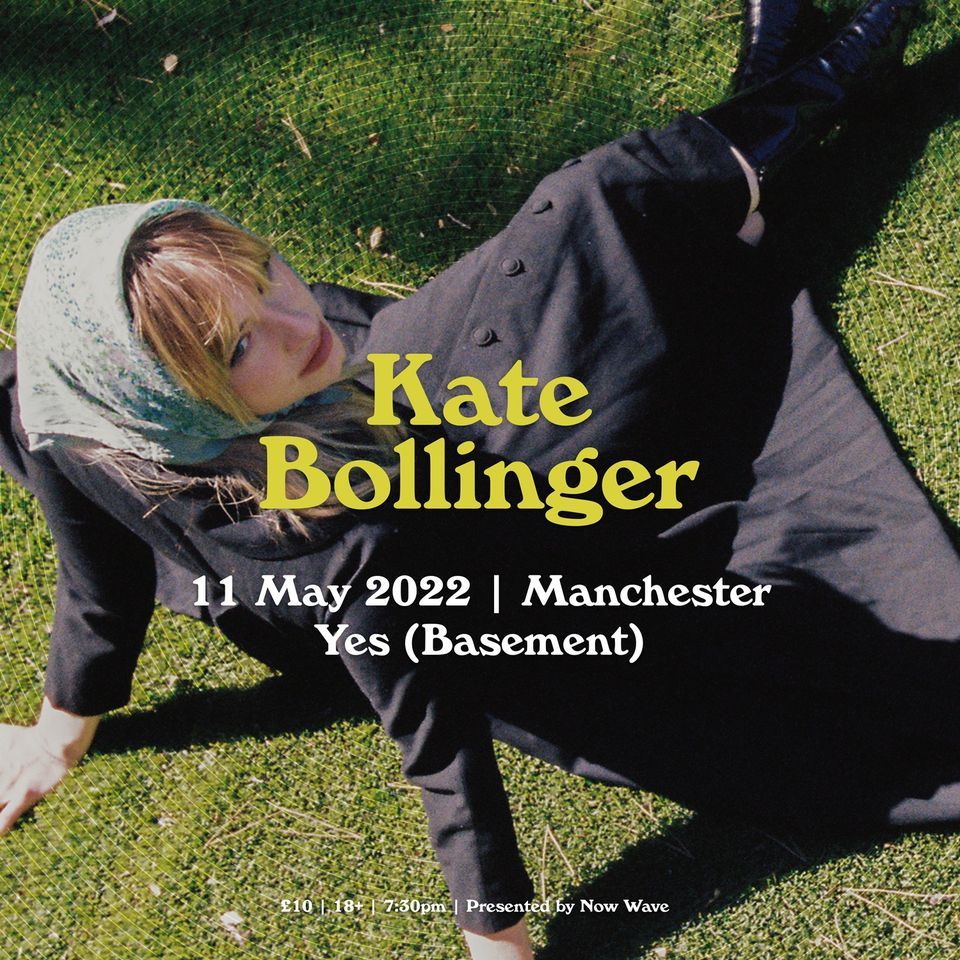 POSTPONED: Kate Bollinger, live at YES (The Basement) - Manchester