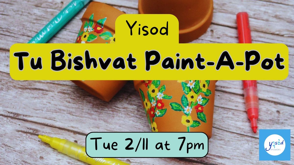 TuBishvat Paint-A-Pot