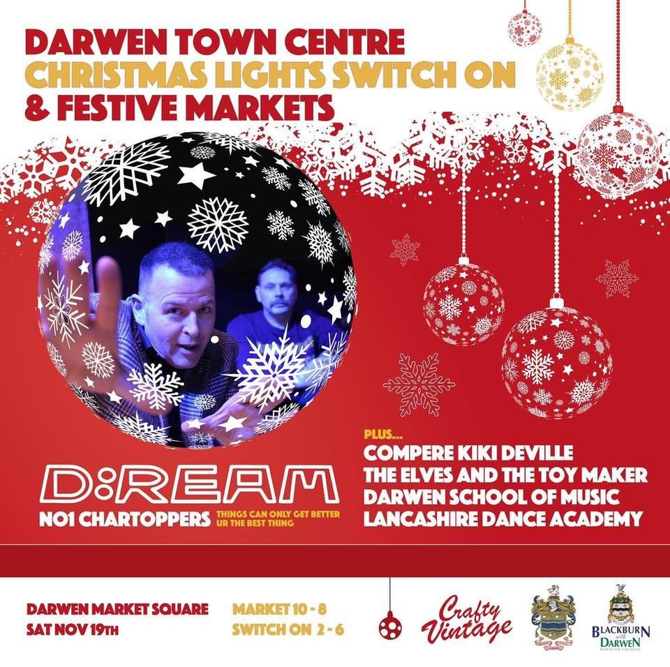 TrinKates do Darwen Christmas Light Switch On