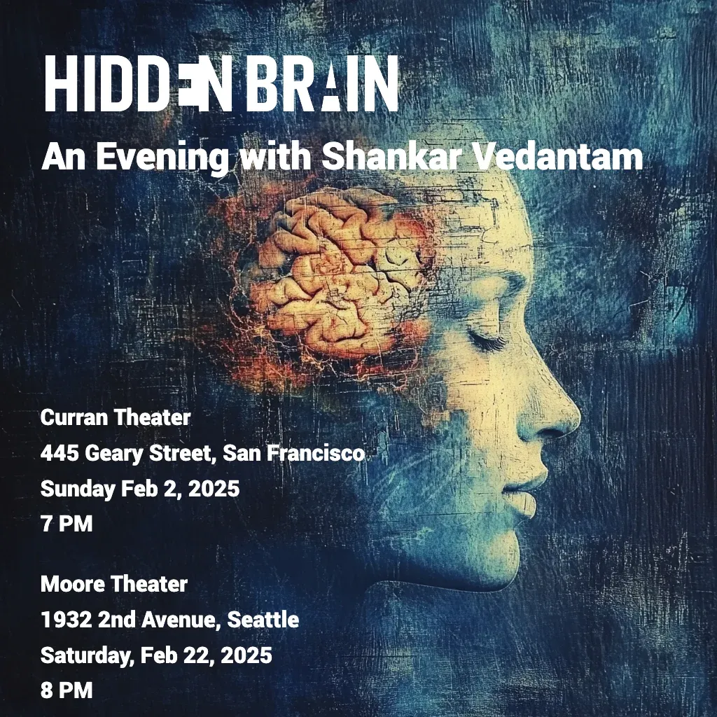 Hidden Brain Live: Shankar Vedantam