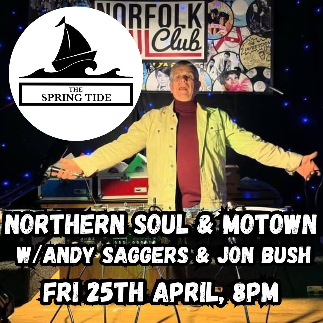 Northern Soul & Motown Night w\/Andy Saggers & Jon Bush