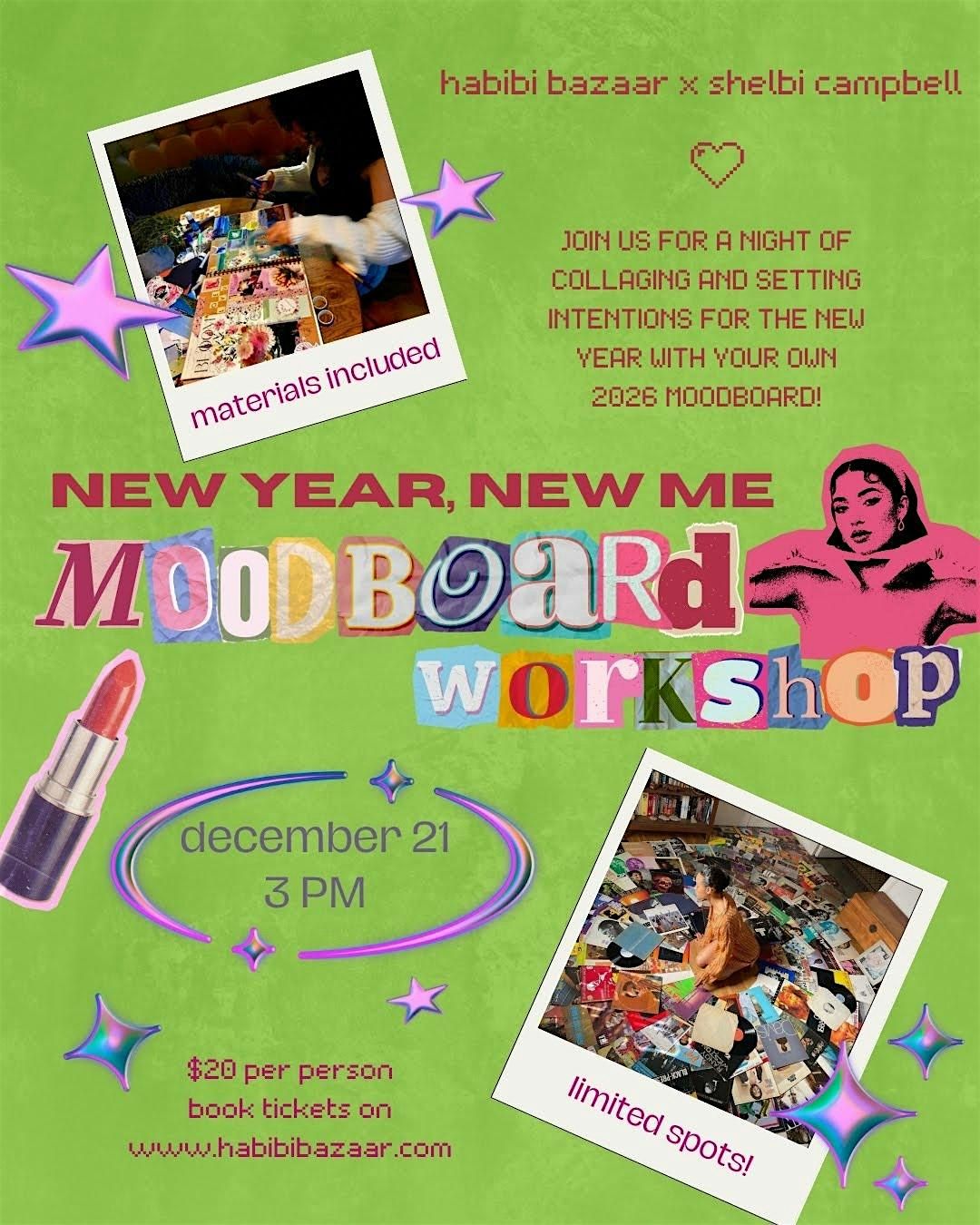 New Year New Me: Moodboard-Making Workshop