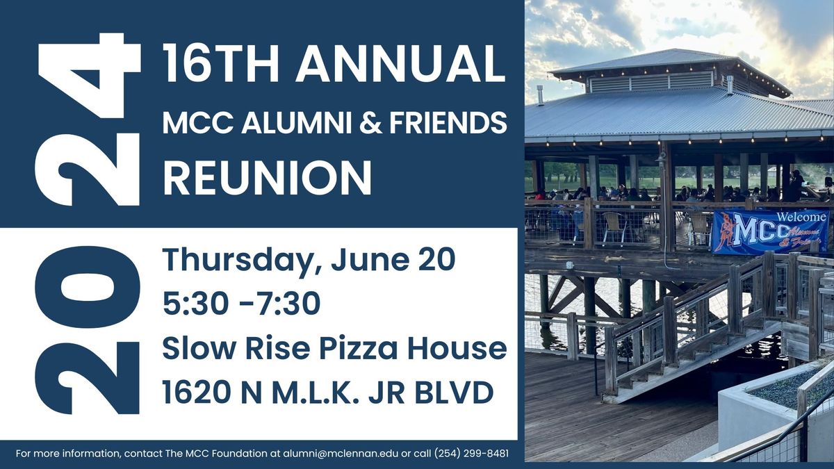 16th Annual MCC Alumni & Friends Reunion