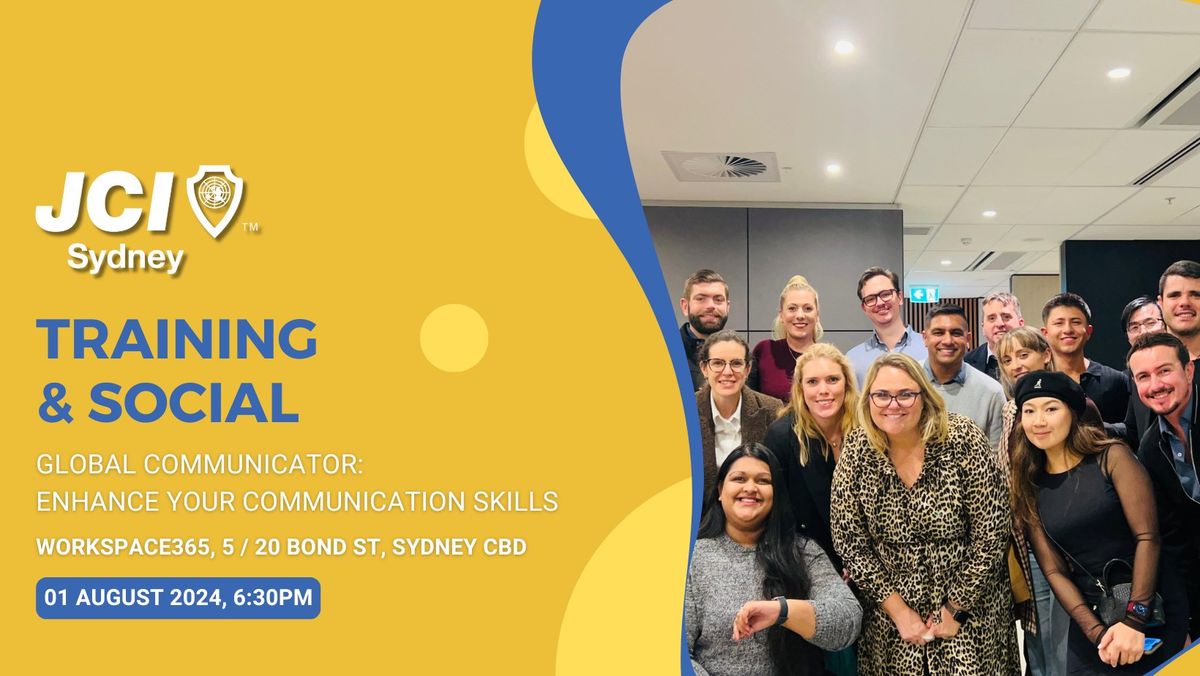 JCI Sydney Training & Social: Enhance your Communication Skills