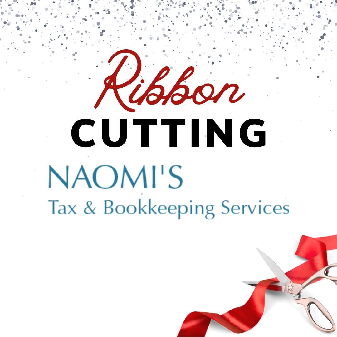 Ribbon Cutting - Naomi's Tax & Bookeeping Services Inc