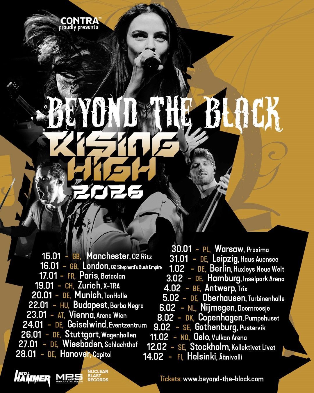 Beyond The Black Stuttgart Tickets