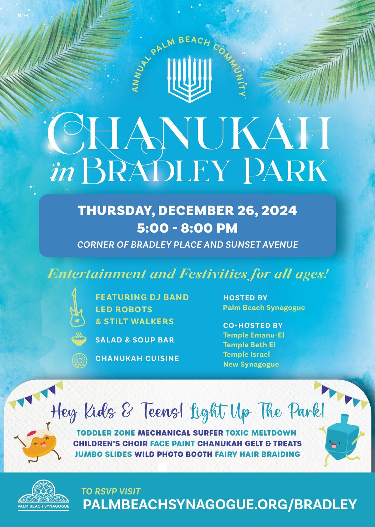 Chanukah in Bradley Park