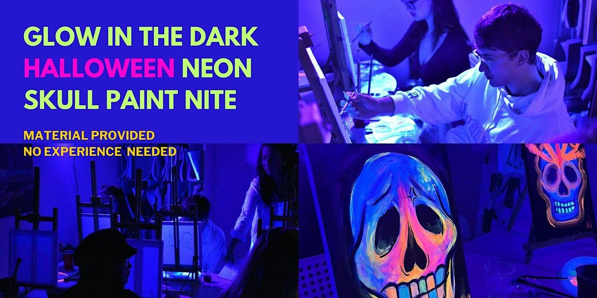 GLOW in the Dark Neon Paint Nite Spooky World of Halloween