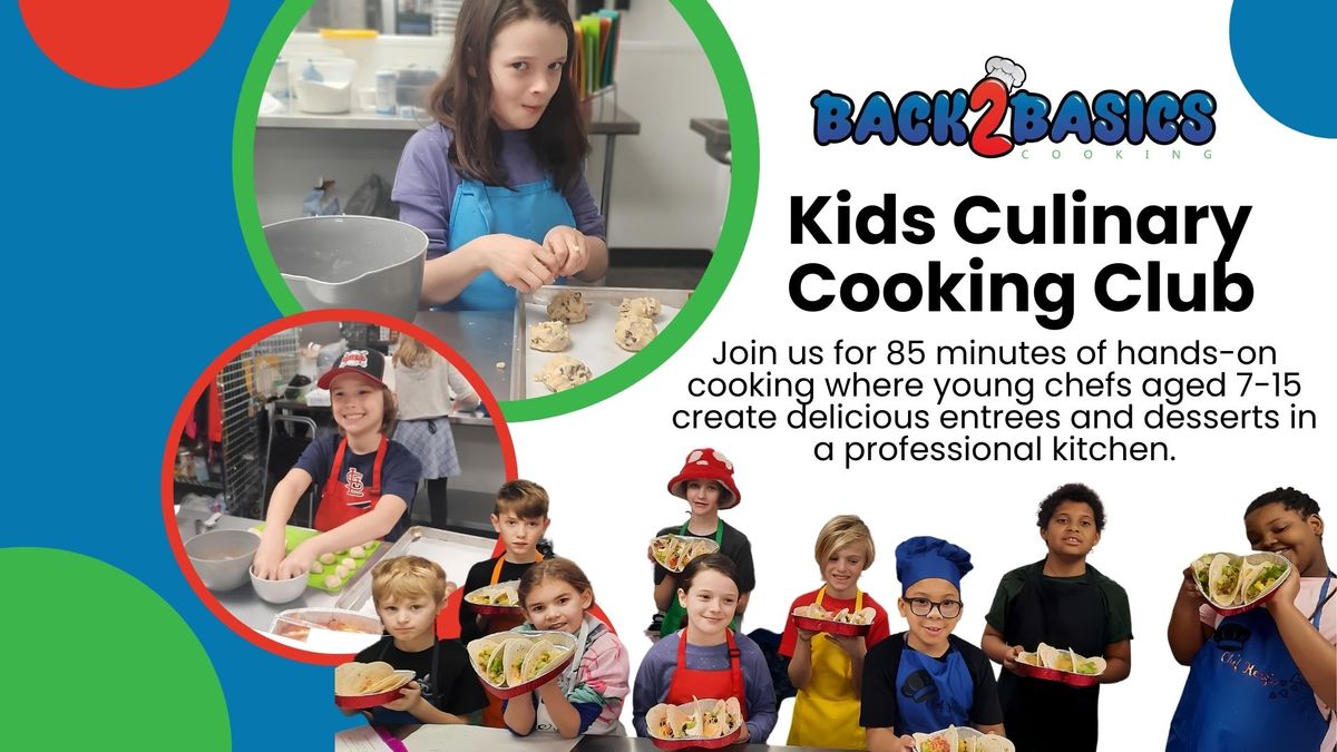 Kids Culinary Cooking Club- Pizza Pretzels and Fruity Pinwheels