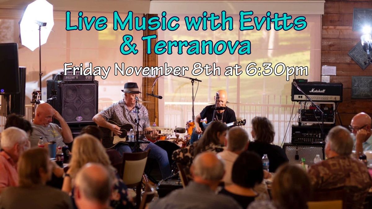 Live Music with Evitts & Terranova Acoustic Duet