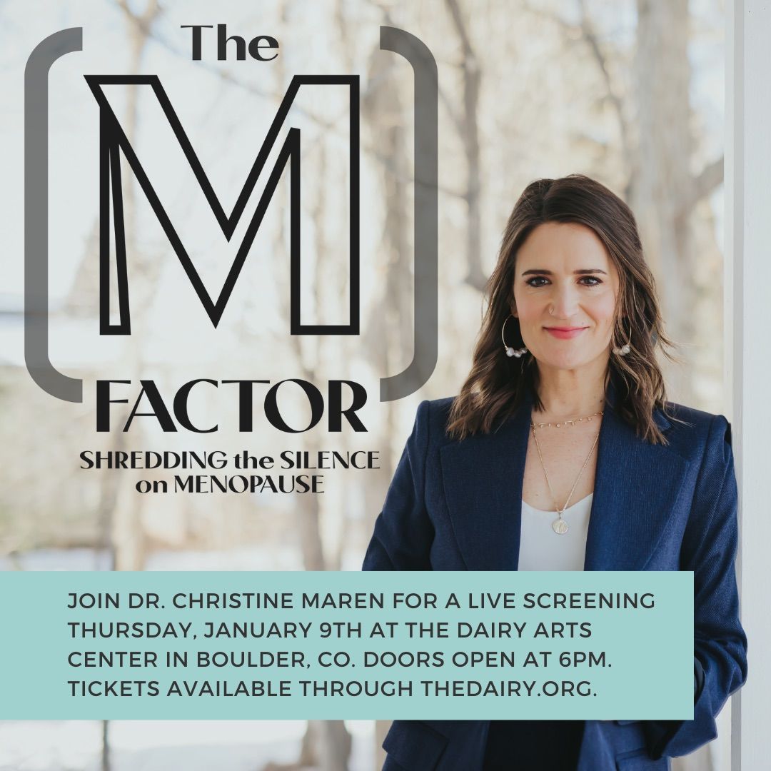 The M Factor Screening \ud83c\udfa5 Hosted by Dr. Christine Maren