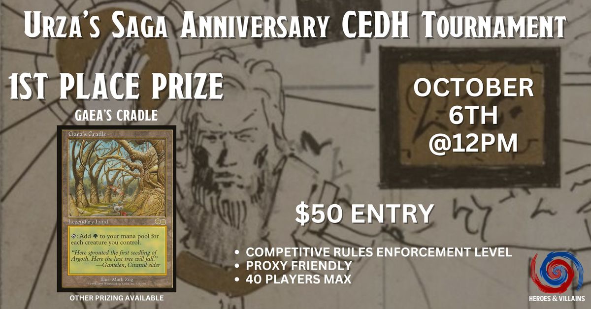 Urza\u2019s Saga Anniversary CEDH Tournament