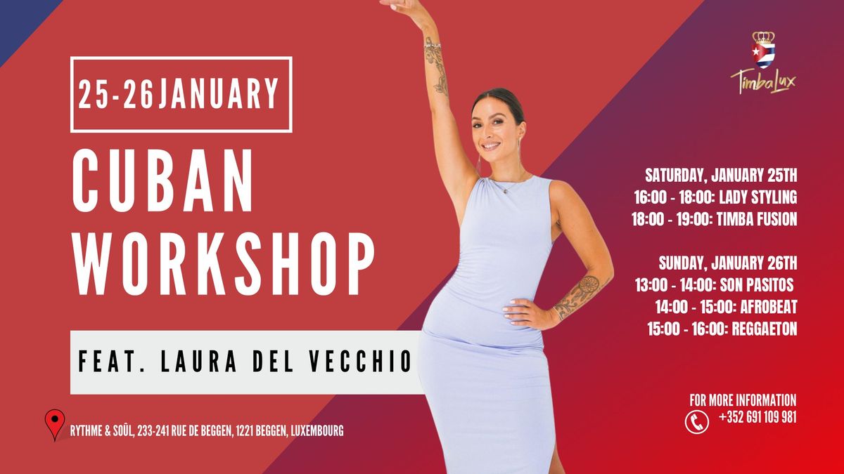 CUBAN WORKSHOP feat. LAURA DEL VECCHIO