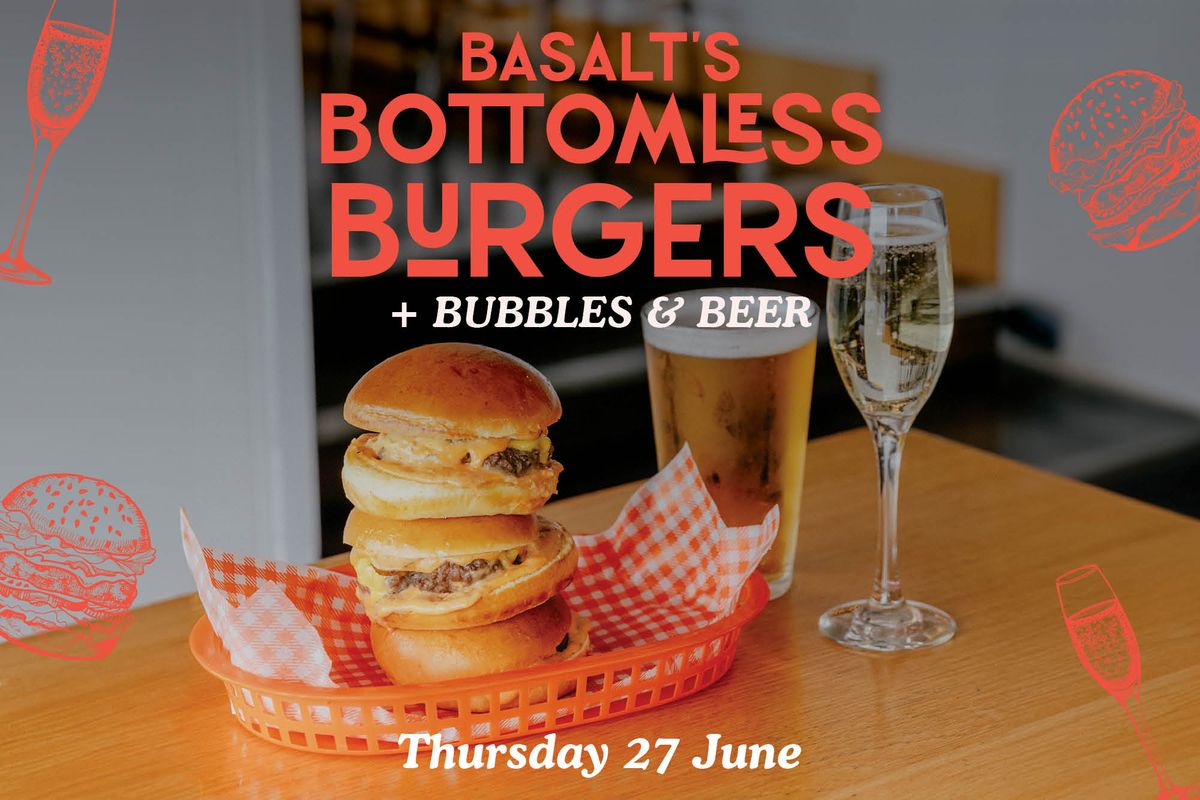 Bottomless Cheeseburgers, Bubbles & Beer