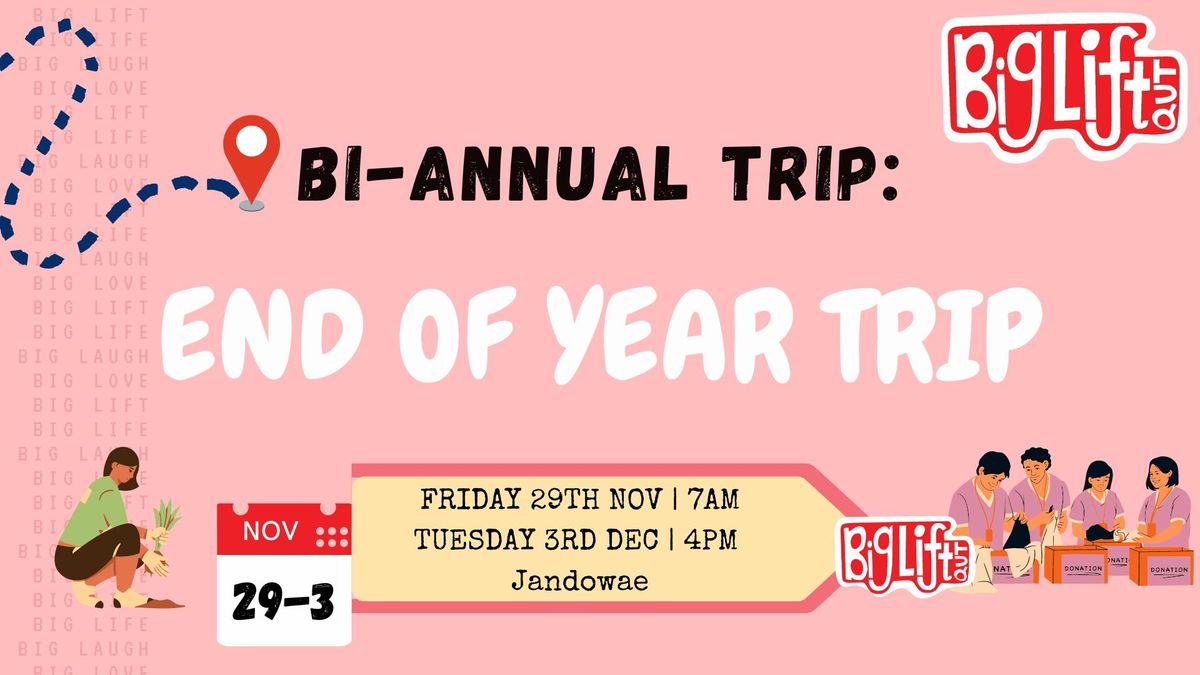 VAC: End of year trip 