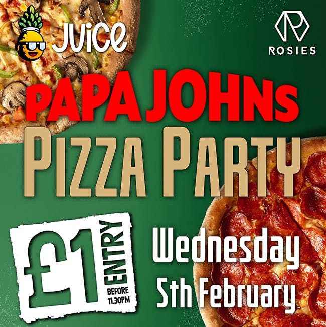 JUICE Wednesday - Papa John's Pizza Giveaway \ud83c\udf55\ud83c\udf55