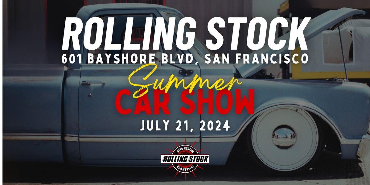 Rolling Stock's 2024 Summer Car Show!