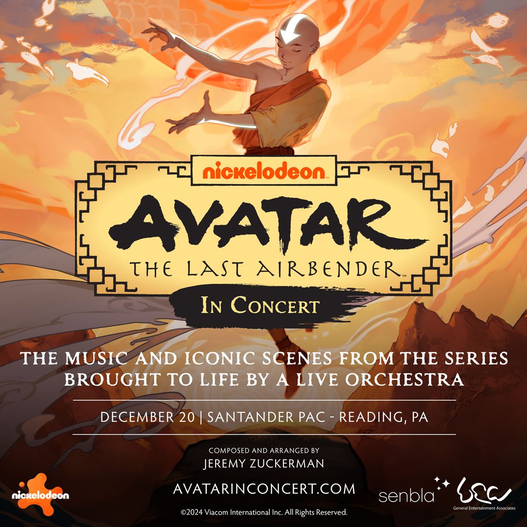 Avatar The Last Airbender In Concert at Santander Performing Arts Center