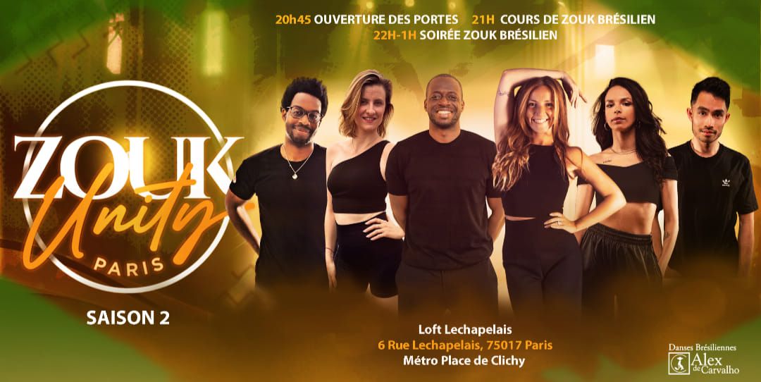 ZOUK UNITY - NEW YEAR PARTY - SAISON 2 - CLASS & PARTY