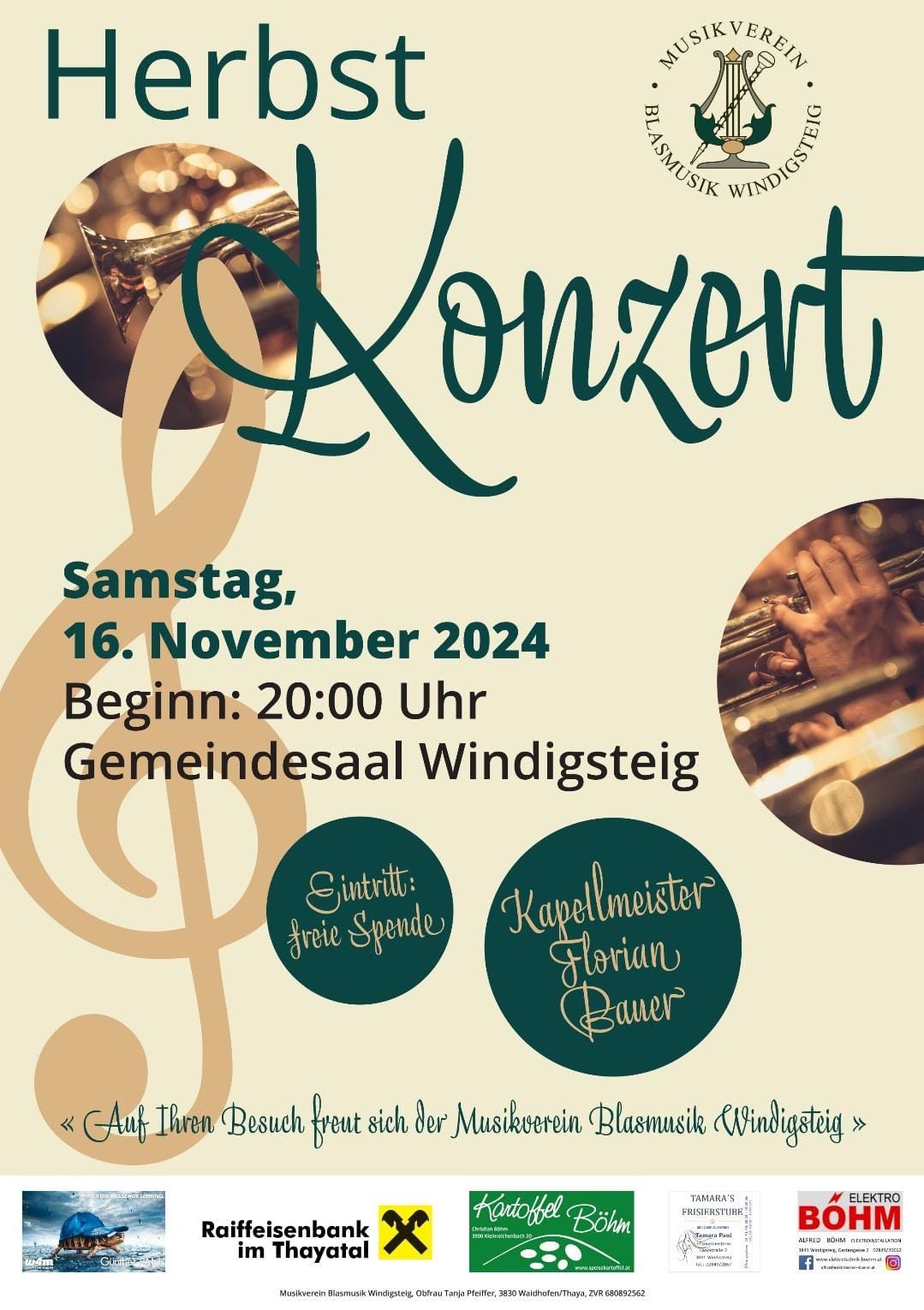 Herbstkonzert Windigsteig 