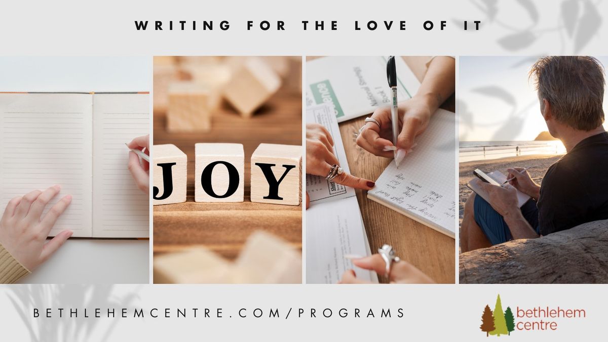 \u201cWriting for the Love of It\u201d With Mary Ann Moore