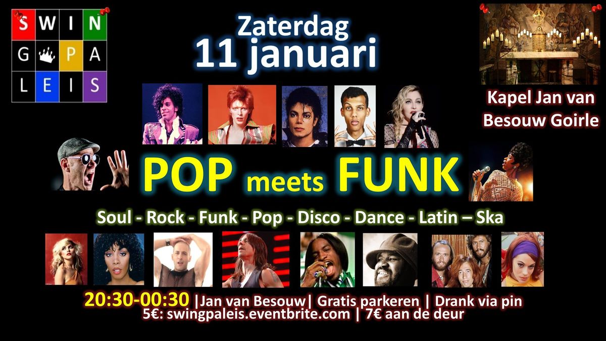 POP meets FUNK - Swingpaleis Jan van Besouw 