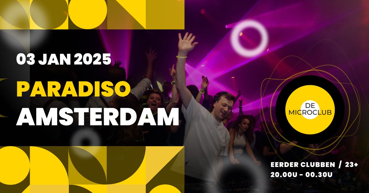 De Microclub Amsterdam | Paradiso