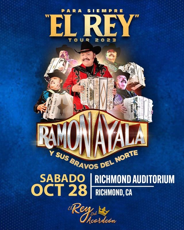 E Ramon Rey Ramon Ayala El Rey Del Acordeon , Richmond Auditorium, 28 October 2023