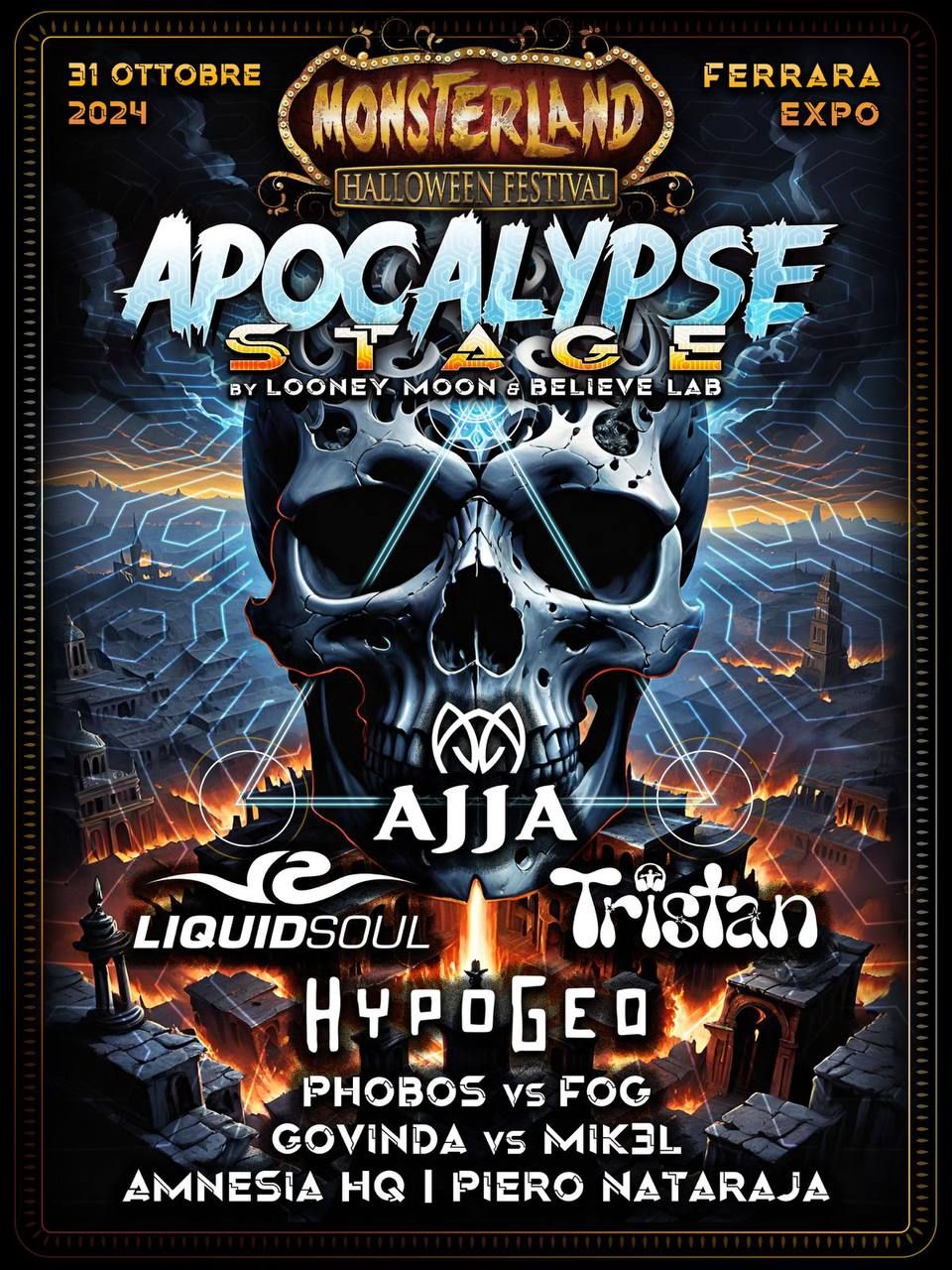 Monsterland Halloween Festival 2024 \ud83d\udc80 APOCALYPSE STAGE \u25aa\ufe0f Psytrance & Progressive