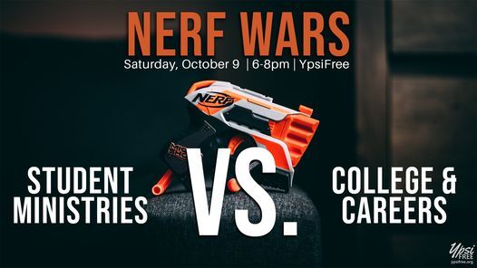 Nerf Wars | Students vs. Young Adults