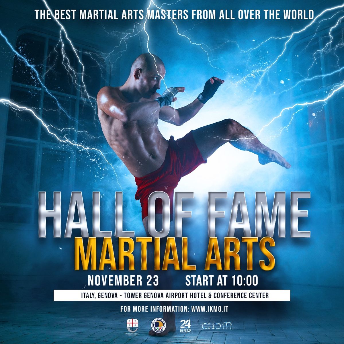 4th Hall of Fame Martial Arts Italy World union of Grand Masters