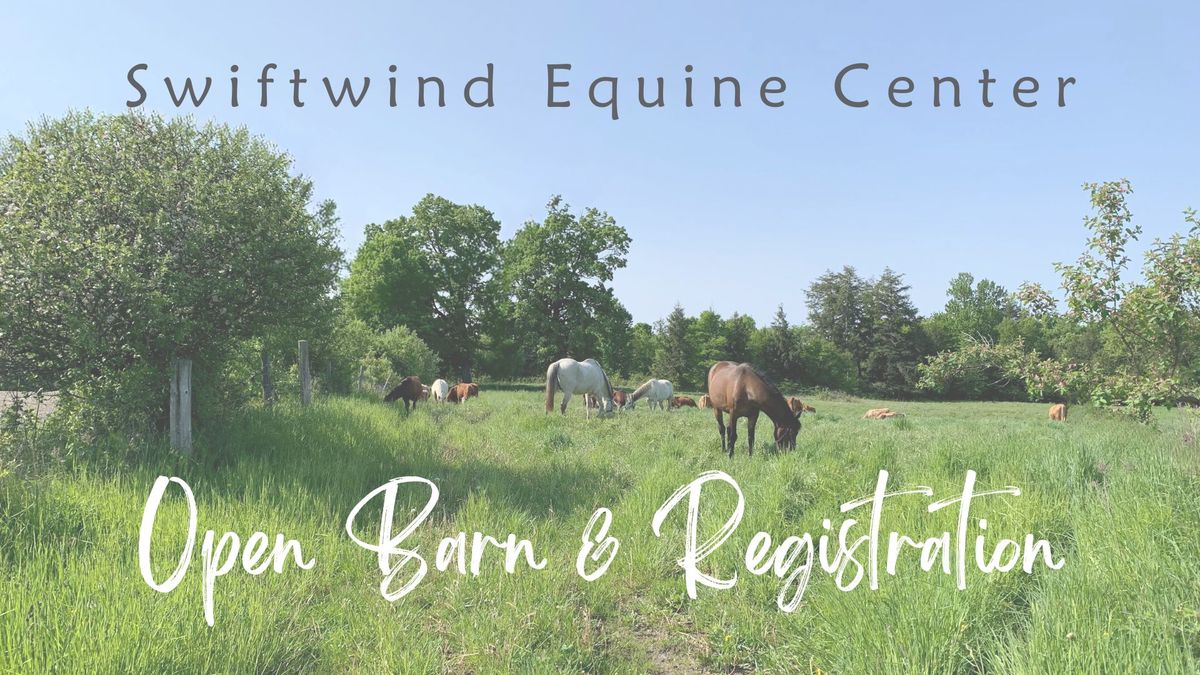 Swiftwind Open Barn & Registration