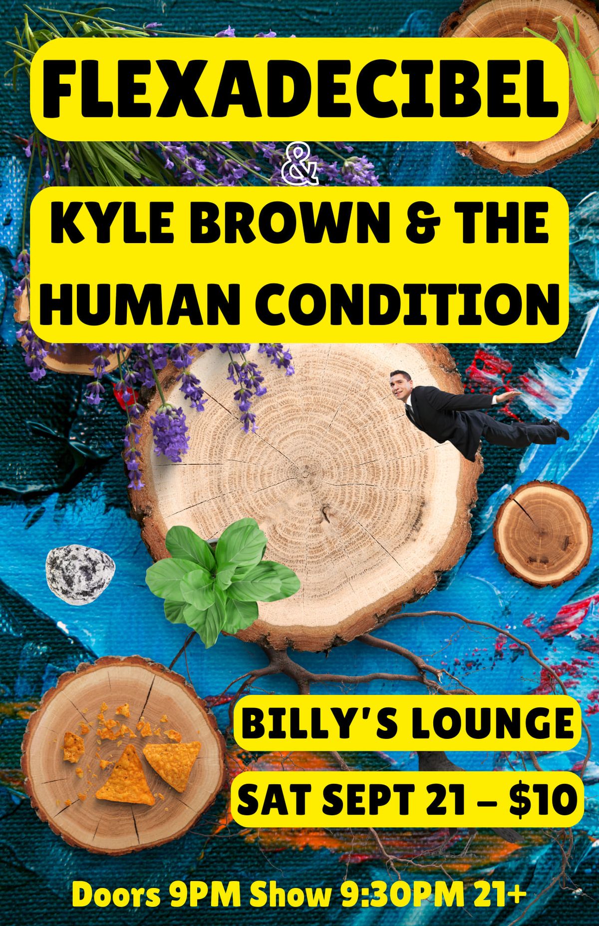 Flexadecibel wsg Kyle Brown & The Human Condition @ Billy's Lounge 