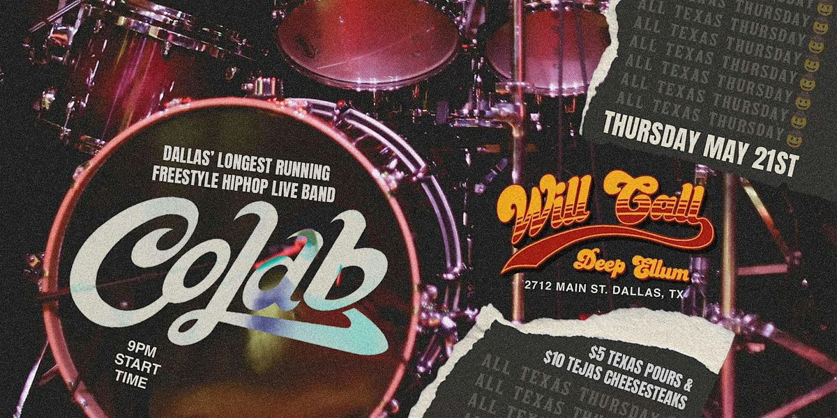 Live Music: COLAB at Will Call Bar