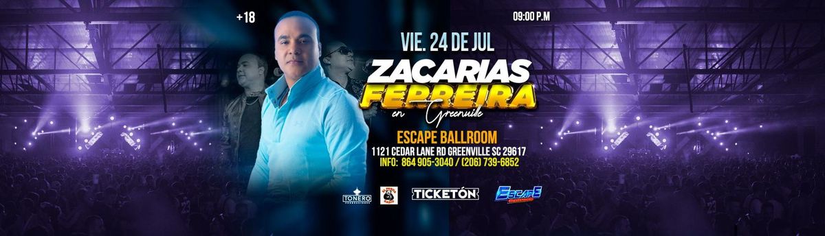 ZACARIAS FERREIRA EN GREENVILLE