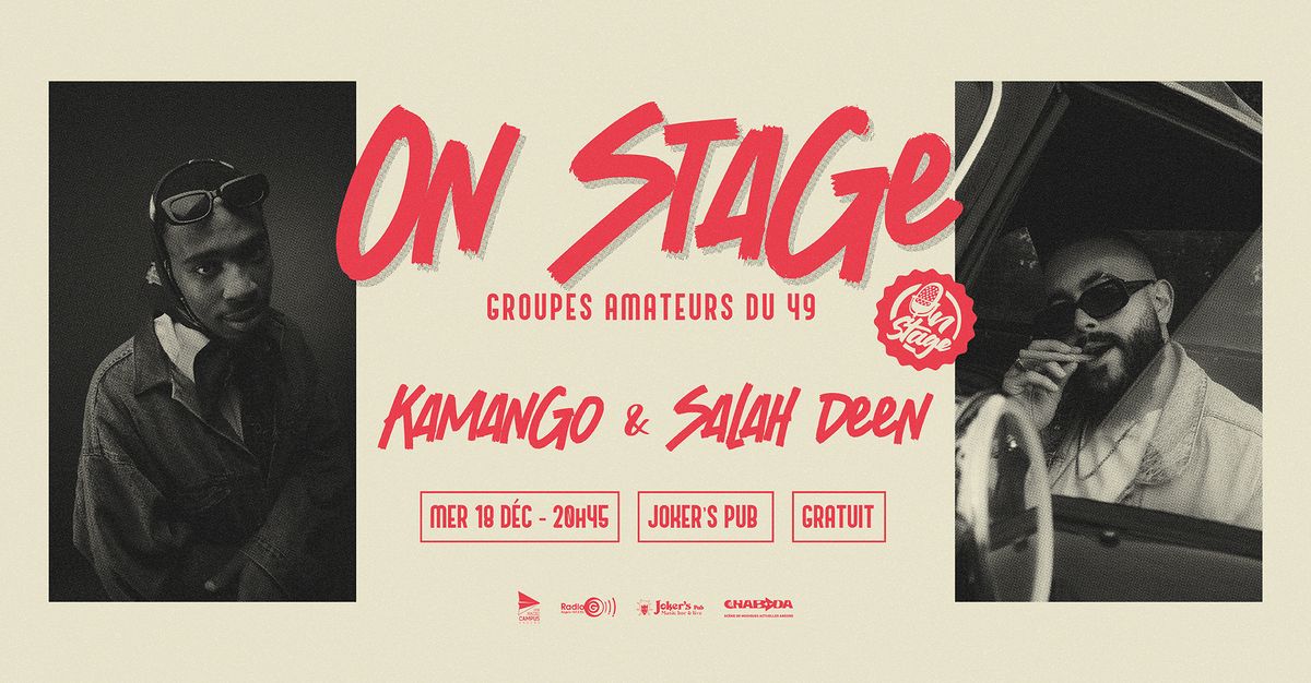 On Stage | Avec Kamango + Salah Deen \u00b7 Le Joker's Pub, Angers