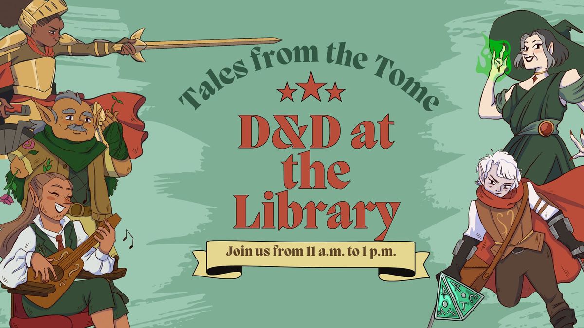 Dungeons & Dragons at the Library