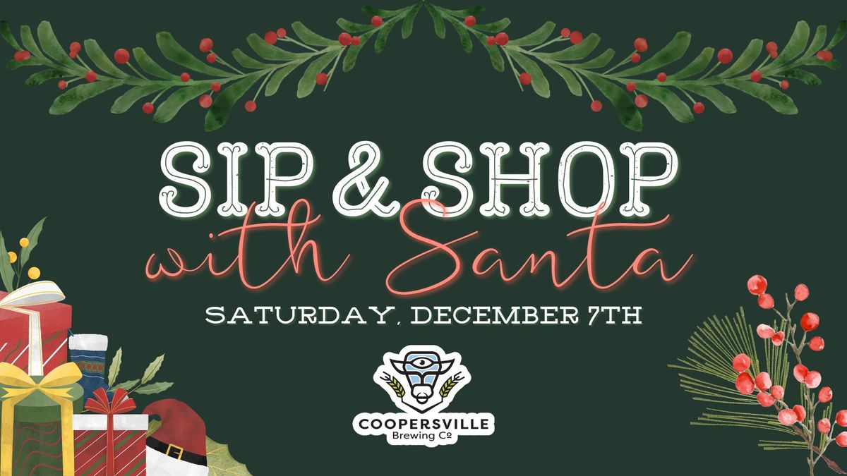 Sip & Shop with Santa @ Coopersville Brewing Company